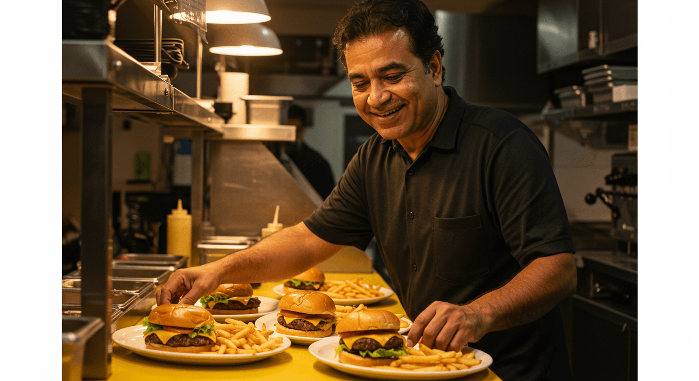 Restaurant operations in action